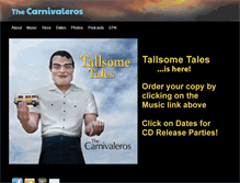 Tablet Screenshot of carnivaleros.com